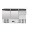 Mesa Refrigerada Positiva - 2 portas e 2 Gavetas GN 1/2 - Dynasteel