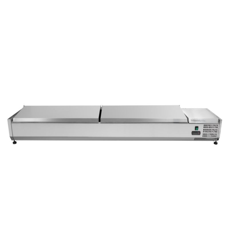 Saladette Refrigerada para Colocar Tampa Inox - 9 x GN 1/3 - Dynasteel Saladette Refrigerada para Colocar Tampa Inox - 9 x GN 1/3 - Dynasteel