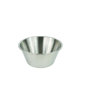 Bacia de Fundo Plano em Inox - ⌀ 32 cm | Qualidade Profissional