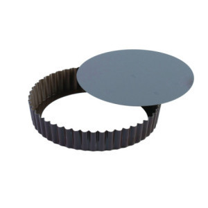 Forma de torta canelada antiaderente - Ø260 mm, fundo removível