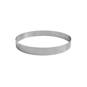 Círculo para Torta Perfurado em Inox - Qualidade Profissional