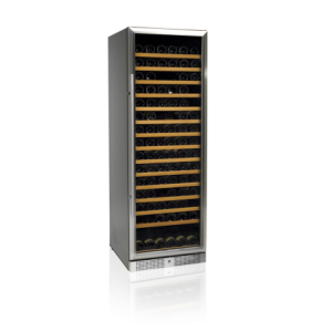 Adega TEFCOLD inox - 165 garrafas - Design contemporâneo