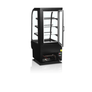 Vitrine Refrigerada de Autoatendimento Curvada TEFCOLD - 219 L: Apresentação ótima & Armazenamento prático