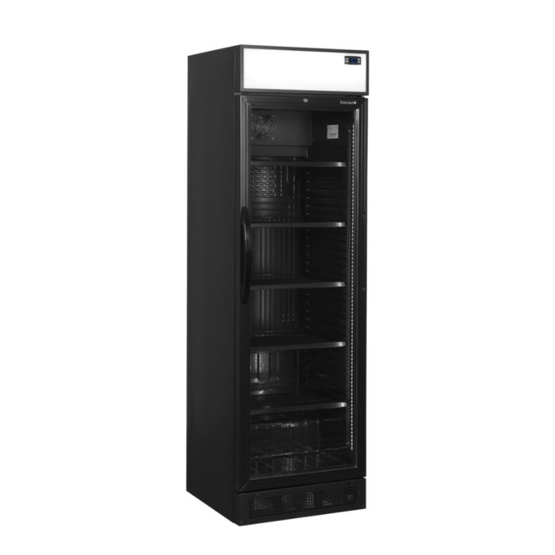Vitrine à Boissons Réfrigérée TEFCOLD 358L Noir - Design élégant pour vos boissons Vitrine à Boissons Réfrigérée TEFCOLD 358L Noir - Design élégant pour vos boissons