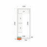Panneau Chambre Froide TEFCOLD - Dimensões 1200x2700x2120 mm