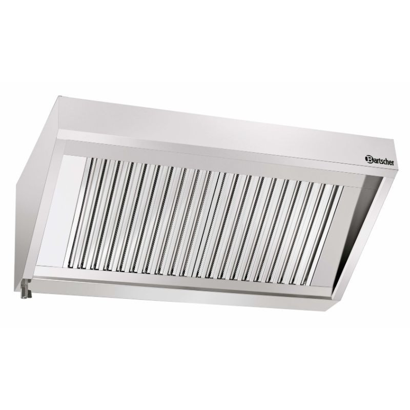 Hotte mural 900 motor Bartscher | Potência 220W, Fluxo 1500 m³/h Hotte mural 900 motor Bartscher | Potência 220W, Fluxo 1500 m³/h