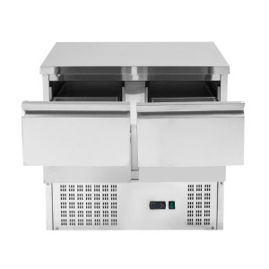 Mesa Refrigerada Positiva - 4 Gavetas GN 1/2 - Dynasteel