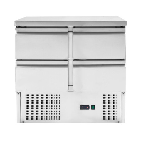 Mesa Refrigerada Positiva - 4 Gavetas GN 1/2 - Dynasteel