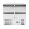 Mesa Refrigerada Positiva - 4 Gavetas GN 1/2 - Dynasteel