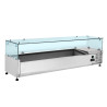 Saladette Refrigerada Vidrada GN 1/3 e 1/2 - Dynasteel Eficaz
