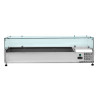 Saladette Refrigerada Vidrada GN 1/3 e 1/2 - Dynasteel Eficaz