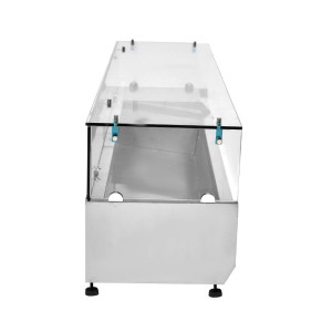 Saladette Refrigerada de Bancada com Vidro - 7 x GN 1/3 - Dynasteel