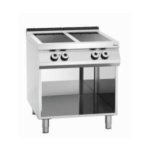 Forno de vitrocerâmica profissional Bartscher série 900 - 4 zonas radiantes