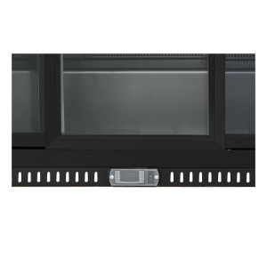 Arrière-Bar Refrigerado Skinplate - 3 Portas de Vidro Deslizantes - 328 L - Dynasteel