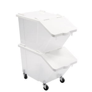 Caixa de Ingredientes 30 L com Tampa - Conjunto de 2 - Gilac