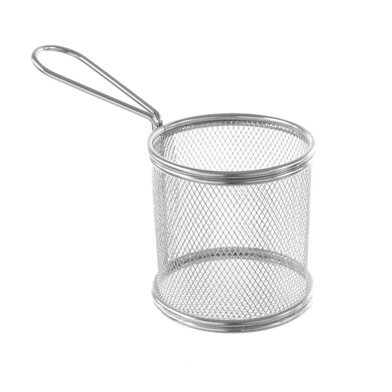 Cesto de batatas fritas em miniatura Ø 90 mm Cesto de batatas fritas em miniatura Ø 90 mm