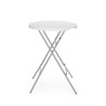 Mesa alta redonda - Diâmetro 80 cm - HENDI