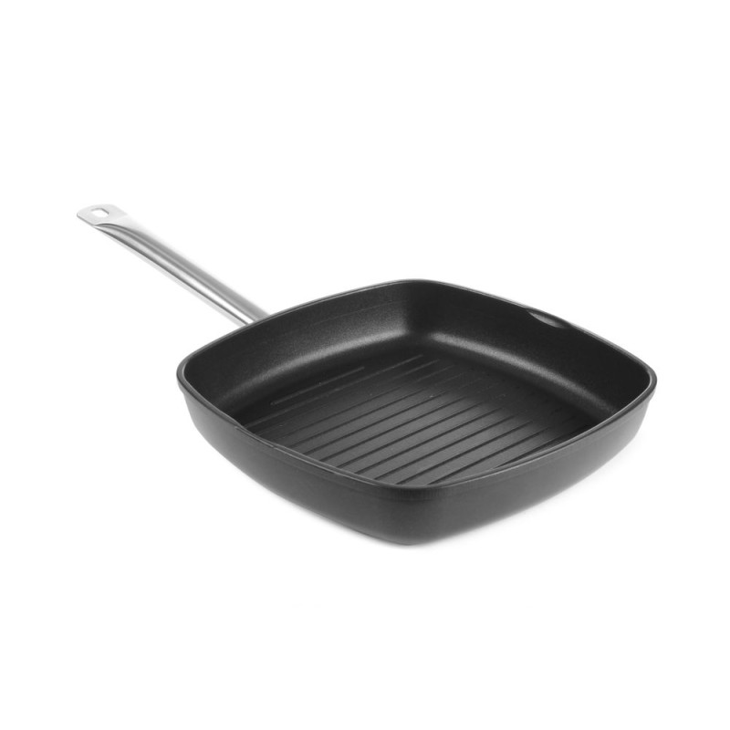 Frigideira de grelhar com ranhuras em alumínio fundido - 55 x 29 cm - Marca HENDI - Fourniresto Frigideira de grelhar com ranhuras em alumínio fundido - 55 x 29 cm - Marca HENDI - Fourniresto
