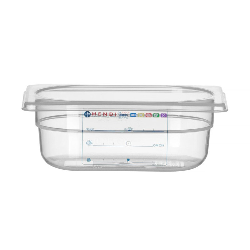 Gastronorm GN 1/9 Storage Box - 0.6 L - H 65 mm Gastronorm GN 1/9 Storage Box - 0.6 L - H 65 mm