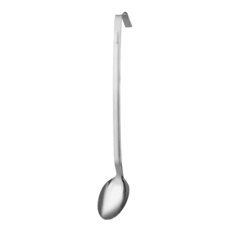 Colher de legumes em aço inoxidável - 480 x 65 mm Colher de legumes em aço inoxidável - 480 x 65 mm