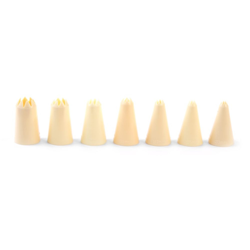 Conjunto de 7 soquetes - serrilhado - Marca HENDI - Fourniresto Conjunto de 7 soquetes - serrilhado - Marca HENDI - Fourniresto