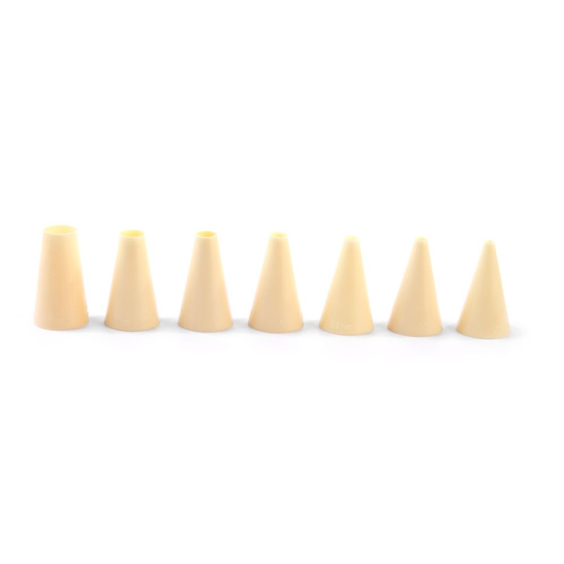 Conjunto de 7 soquetes - liso - Marca HENDI - Fourniresto Conjunto de 7 soquetes - liso - Marca HENDI - Fourniresto