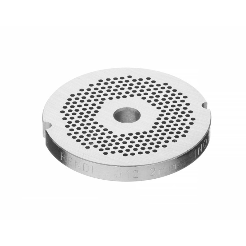 Placa perfurada para Picador de Carne Profi Line 12 2mm - Marca HENDI - Fourniresto Placa perfurada para Picador de Carne Profi Line 12 2mm - Marca HENDI - Fourniresto