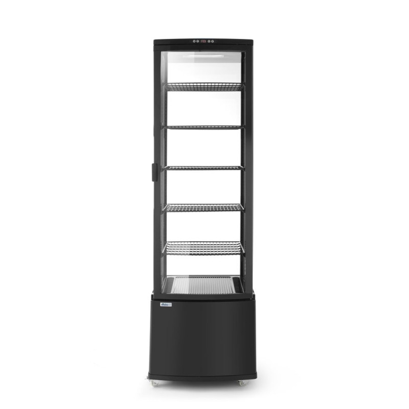 Vitrina refrigerada para bolos preta - 280 L Vitrina refrigerada para bolos preta - 280 L