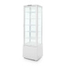 Vitrina refrigerada para bolos branca - 280 L