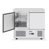 Frigorífico de balcão com duas portas Kitchen Line 300 L - Marca HENDI - Fourniresto