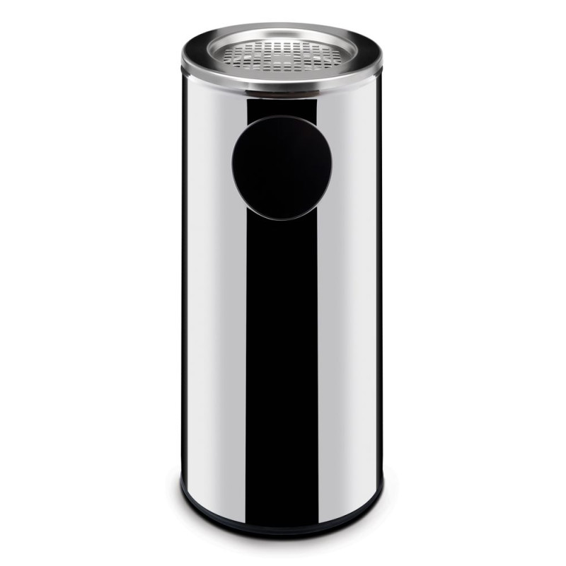 Lixeira com Cinzeiro - 240 mm de Diâmetro Lixeira com Cinzeiro - 240 mm de Diâmetro