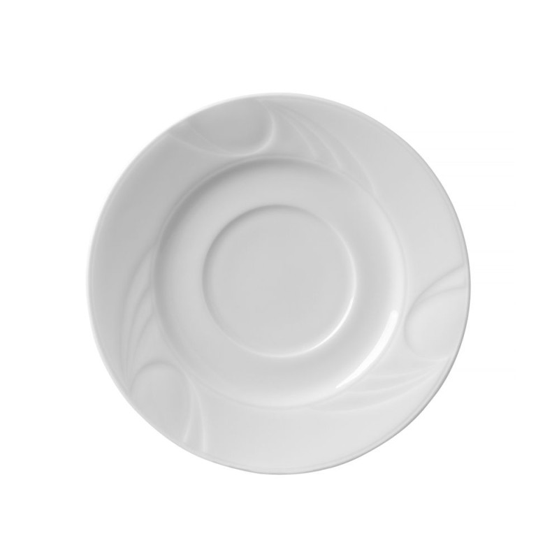 Soucoupe pour Tasse à Café en Porcelaine Karizma - 145 mm de Diamètre Soucoupe pour Tasse à Café en Porcelaine Karizma - 145 mm de Diamètre
