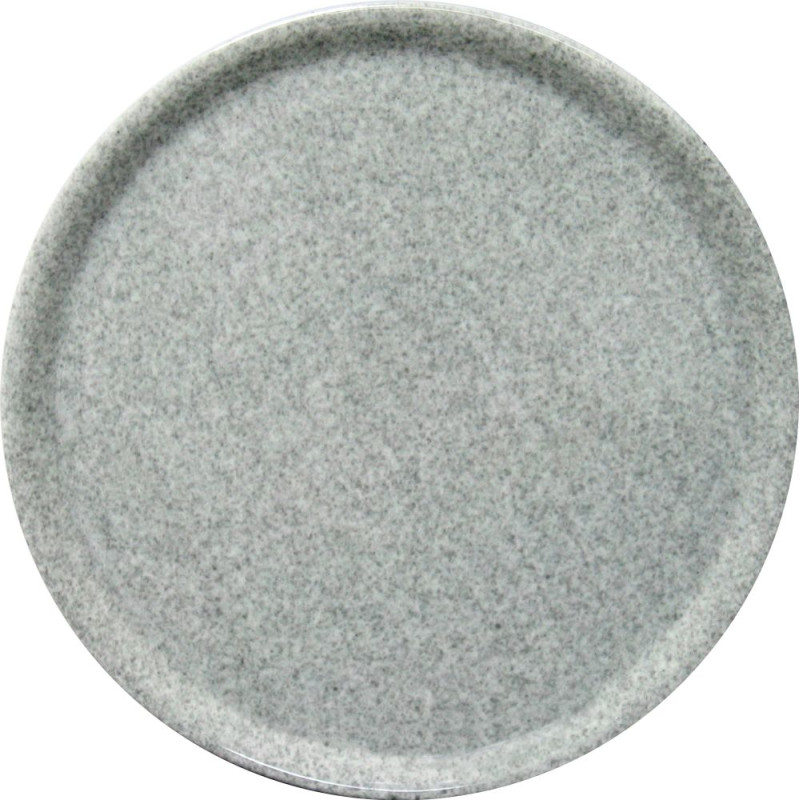 Prato de Pizza com Estampa de Granito - Diâmetro de 330 mm Prato de Pizza com Estampa de Granito - Diâmetro de 330 mm