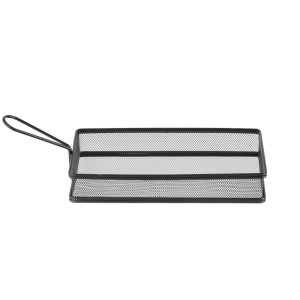 Cesto de Batatas Fritas em Miniatura Preto - 255 x 135 mm