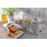 3 baldes com bandeja - Marca HENDI - Fourniresto