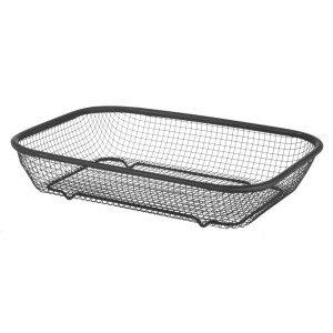 Cesto de Serviço Preto - 295 x 220 mm