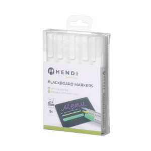 Marcadores de giz 6 mm - Marca HENDI - Fourniresto