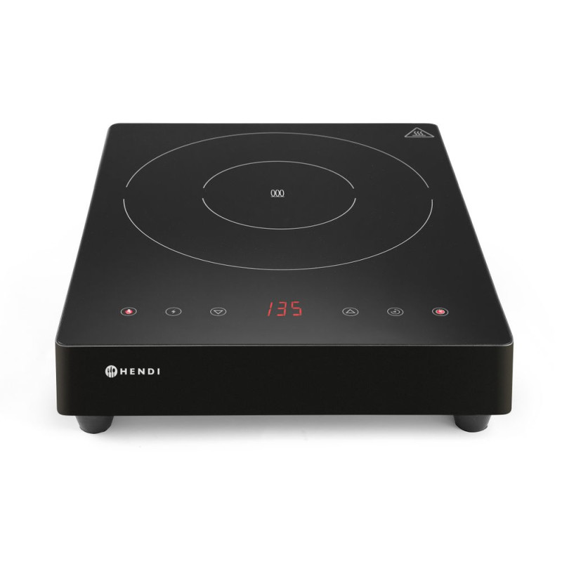 Placa de indução 3500W Black Line - Marca HENDI - Fourniresto Placa de indução 3500W Black Line - Marca HENDI - Fourniresto
