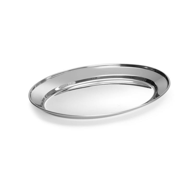 Prato Oval em Aço Inoxidável - 300 x 220 mm - Marca HENDI - Fourniresto Prato Oval em Aço Inoxidável - 300 x 220 mm - Marca HENDI - Fourniresto