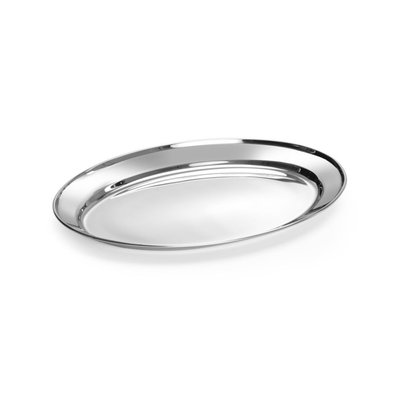 Prato Oval em Aço Inoxidável - 350 x 240 mm - Marca HENDI - Fourniresto Prato Oval em Aço Inoxidável - 350 x 240 mm - Marca HENDI - Fourniresto