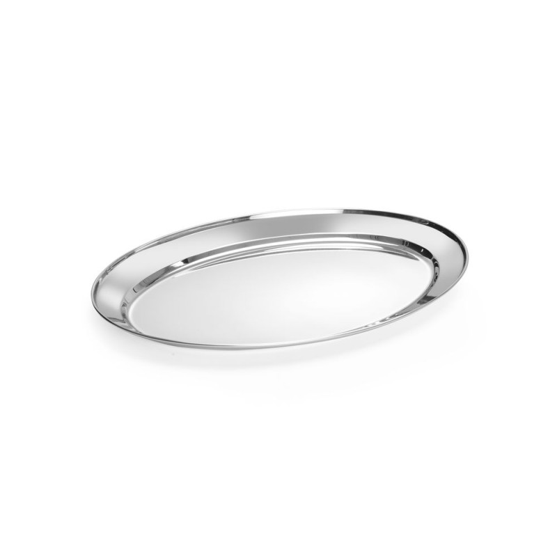 Tabuleiro Oval em Aço Inoxidável - 450 x 290 mm - Marca HENDI - Fourniresto Tabuleiro Oval em Aço Inoxidável - 450 x 290 mm - Marca HENDI - Fourniresto