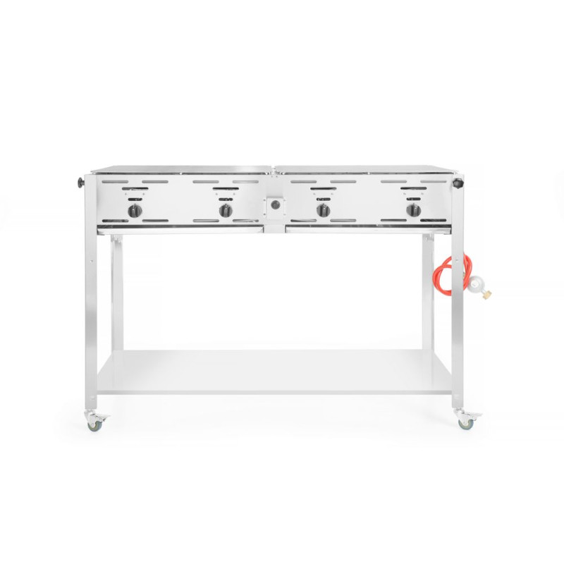 Churrasqueira a Gás de Alta Capacidade Grill-Master Quattro - Marca HENDI Churrasqueira a Gás de Alta Capacidade Grill-Master Quattro - Marca HENDI