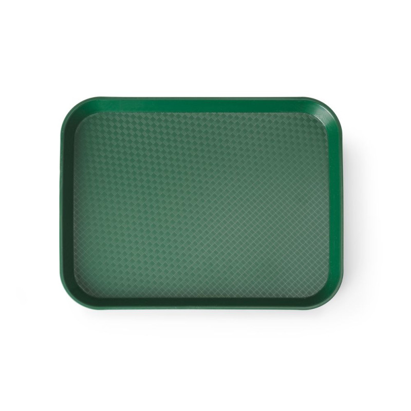 Tabuleiro Retangular Fast Food - Pequeno Modelo 265 x 345 mm - Verde Tabuleiro Retangular Fast Food - Pequeno Modelo 265 x 345 mm - Verde