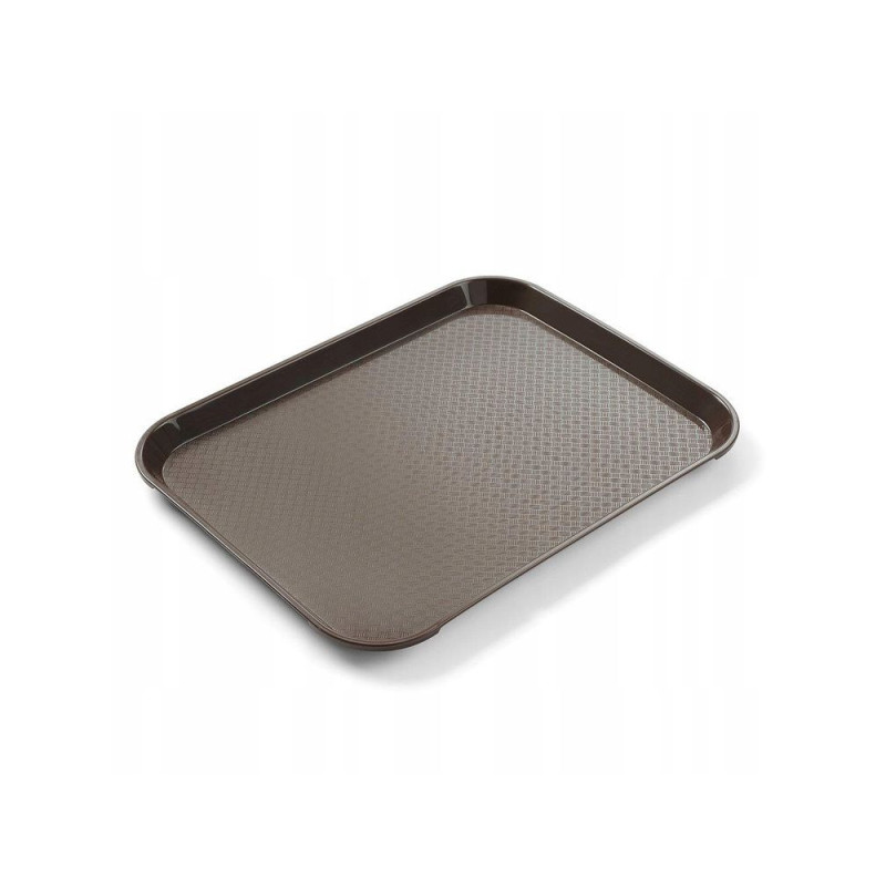 Tabuleiro Retangular Fast Food - Pequeno Modelo 265 x 345 mm - Marrom Tabuleiro Retangular Fast Food - Pequeno Modelo 265 x 345 mm - Marrom