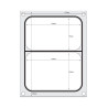Matriz de Selagem para Seladora Manual - 2 Compartimentos - Hendi