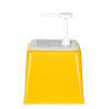 Distribuidor de Molho com Bomba - Amarelo - 2,5 L - Hendi