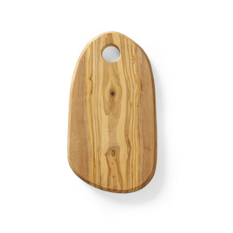 Tabuleiro de queijo com furo em madeira de oliveira - 250 x 165 mm - Hendi Tabuleiro de queijo com furo em madeira de oliveira - 250 x 165 mm - Hendi