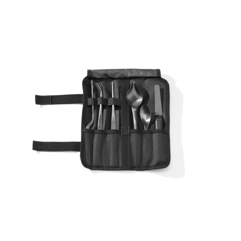 Conjunto de 6 Utensílios de Cozinha Chef Preto HENDI | Ferramentas ergonômicas em aço inoxidável e revestimento preto | Ideal pa Conjunto de 6 Utensílios de Cozinha Chef Preto HENDI | Ferramentas ergonômicas em aço inoxidável e revestimento preto | Ideal pa
