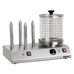 Máquina de cachorro-quente profissional - 4 torradas - Bartscher