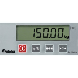 Balança eletrônica com display de parede profissional